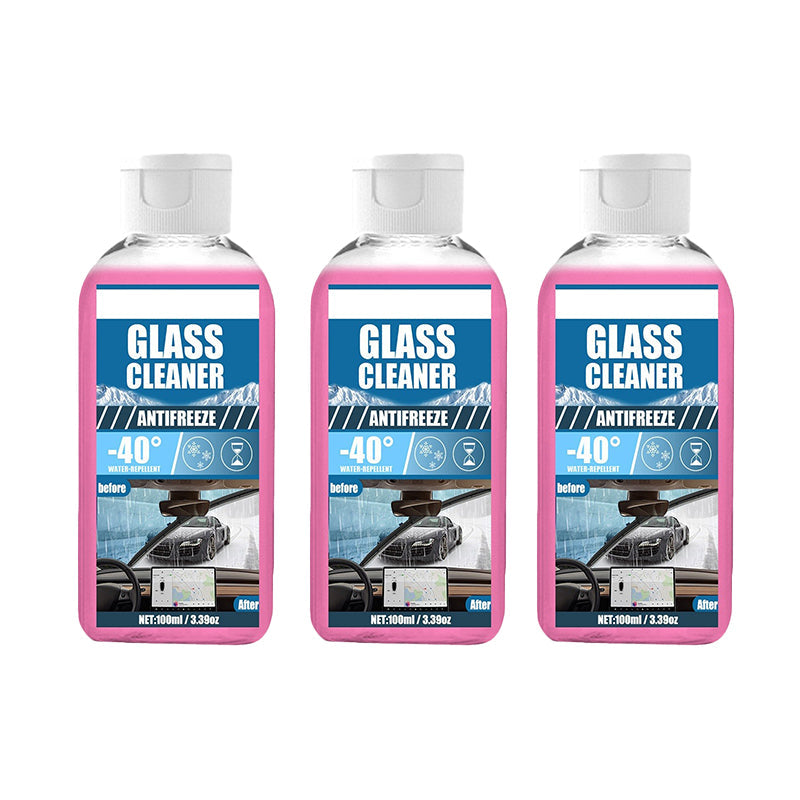 Powerful Windshield Cleaner with Frost Resistance