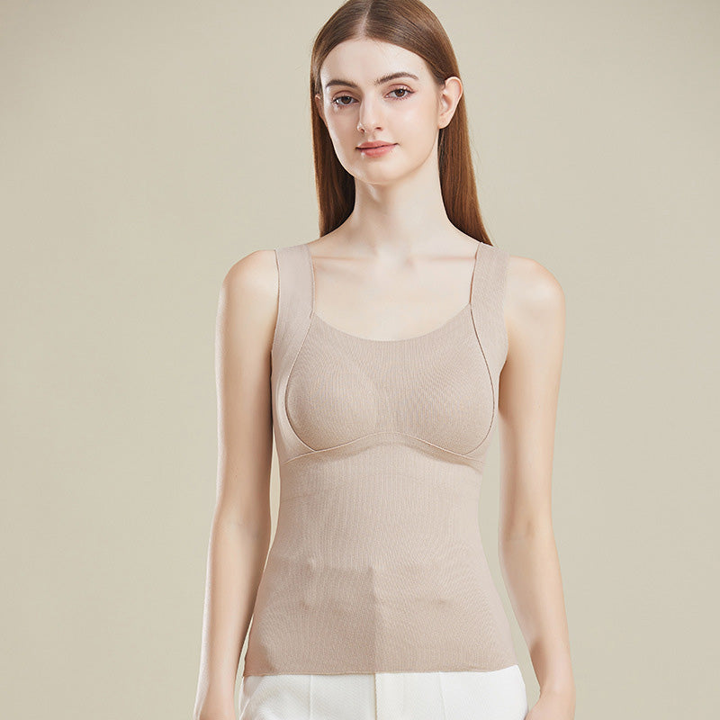 ✨New Arrival 50% Off✨Thickened Warm Tank Top with Shelf Bra