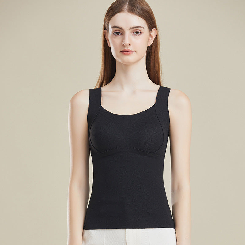 ✨New Arrival 50% Off✨Thickened Warm Tank Top with Shelf Bra