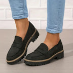 🔥 LAST DAY PROMOTION - 50%OFF 🔥Women's Comfortable Chunky Slip On Platform Loafers