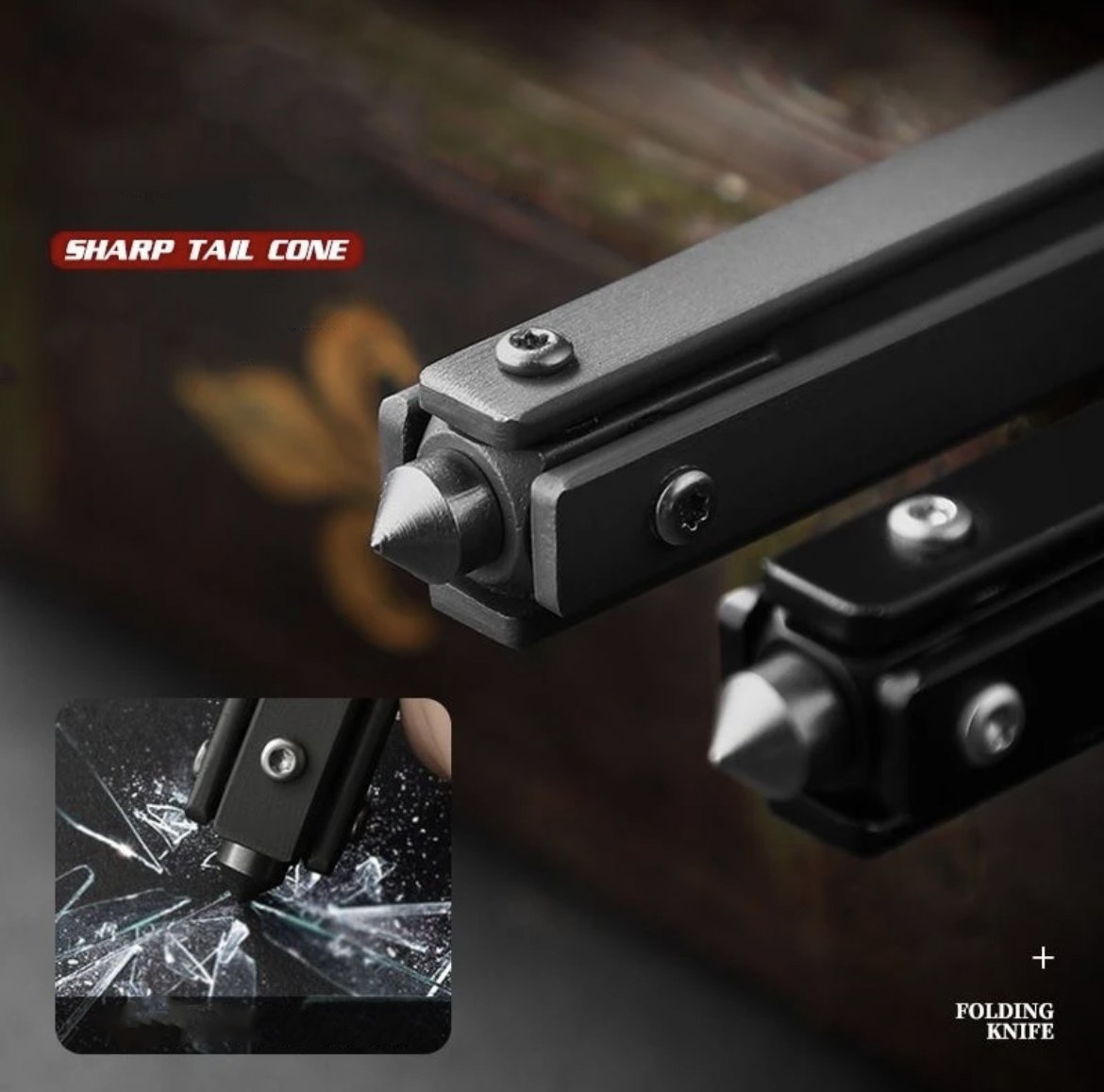🔥50% off, while stocks last! 🎉M390 CNC Folding Broken Window Pocket Knives