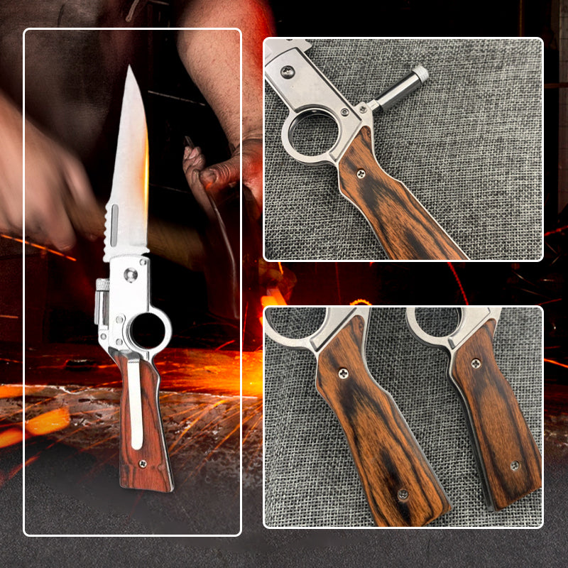 🔥50% off, while stocks last! 🎉Outdoor Stainless Steel Portable Folding Knife🗡️