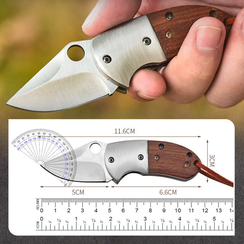 🔥50% off, while stocks last! 🎉Outdoor Stainless Steel Portable Folding Knife🗡️