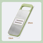 🔪 BUY 2 GET 1 FREE! ✨ 7-in-1 Stainless Steel Kitchen Chopper - Dices, Slices, Grates with Hand Guard for Safe & Fast Food Prep 🥒📦