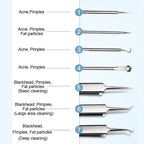 💓HOT SALE 50% OFF💥Stainless Steel Blackhead Remover Tool Kit