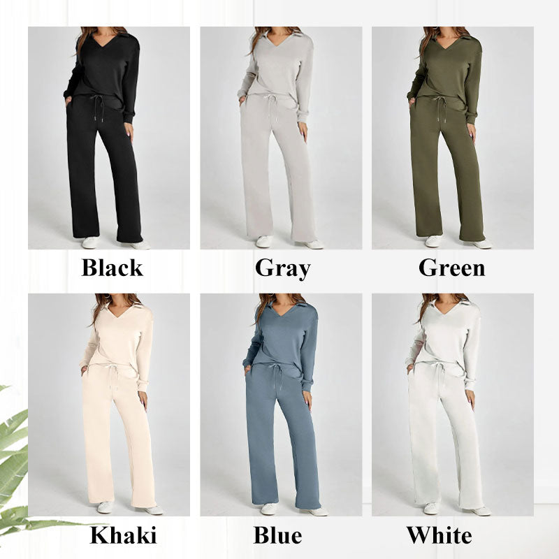 💥FREE SHOPPING💥👚 50% OFF NOW! 💖 Women's Casual Sweatsuits Set - Soft & Breathable Fabric, Perfect for Lounge or Sport, Relaxed Fit 🌸📦