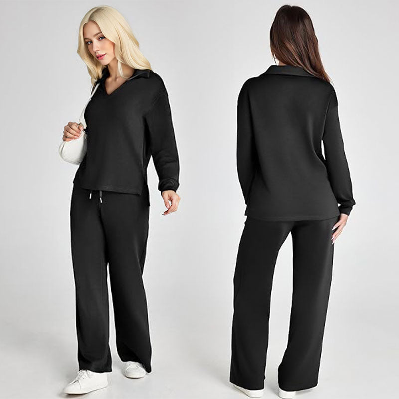 💥FREE SHOPPING💥👚 50% OFF NOW! 💖 Women's Casual Sweatsuits Set - Soft & Breathable Fabric, Perfect for Lounge or Sport, Relaxed Fit 🌸📦