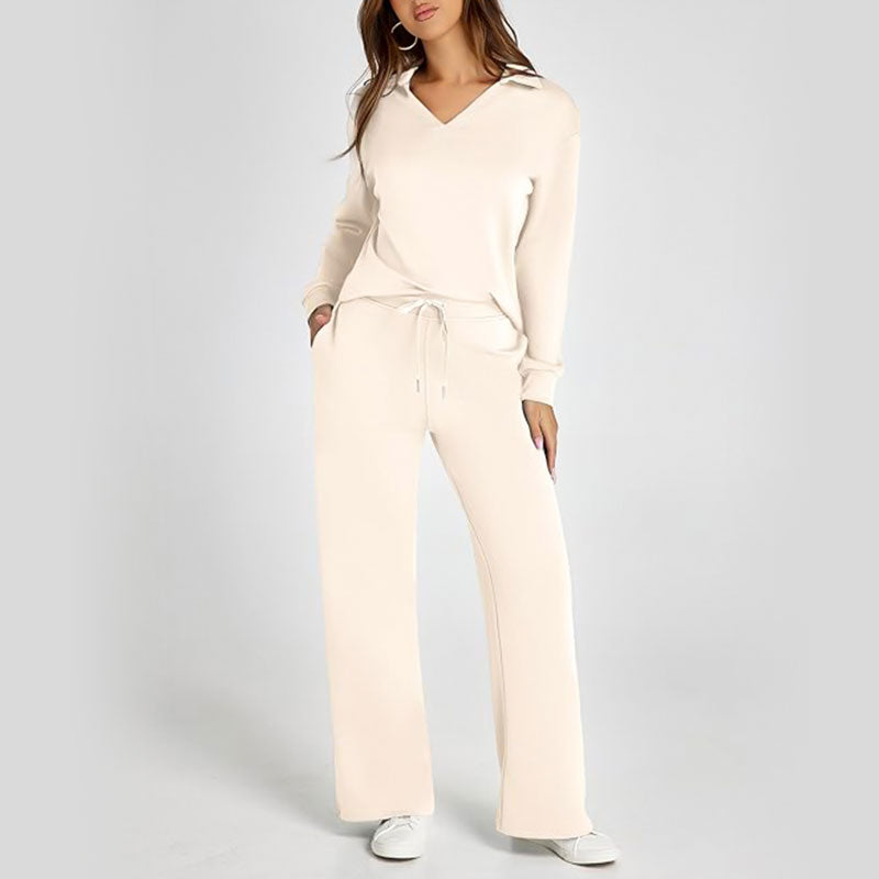 💥FREE SHOPPING💥👚 50% OFF NOW! 💖 Women's Casual Sweatsuits Set - Soft & Breathable Fabric, Perfect for Lounge or Sport, Relaxed Fit 🌸📦