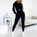 🌸🌸🌸2025 HOT SALE -50%OFF Women's Two-Piece Hooded Tracksuit Set