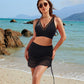 👙2025 LAST DAY SALE 50% OFF💐Swim Skirt High Waisted Bikini Sets Tummy Control Swimsuits
