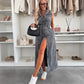 🔥2025 NEW SALES 50% OFF💥Solid Button Pocket Denim Dress