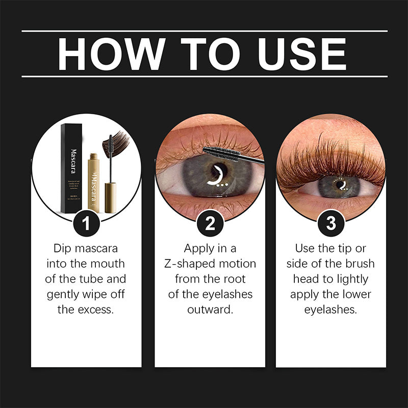 Buy 1 Get 1 Free💕Natural Long Lasting Waterproof & Sweatproof Brown Mascara🎁