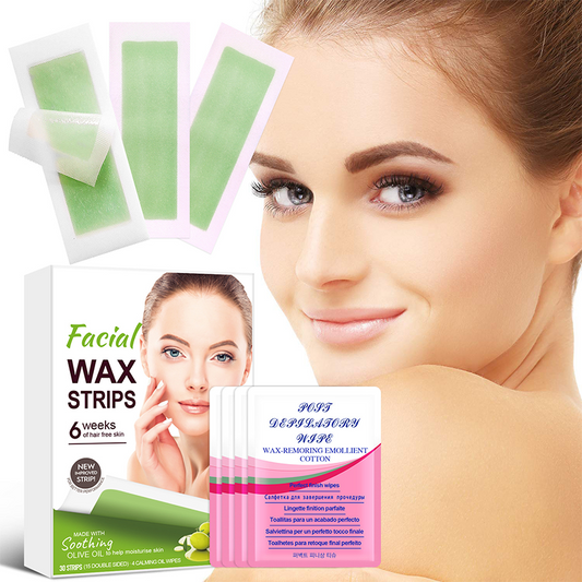 ⚡🫧2025  Hot Sale 50% OFF 🔥90PCS Body Hair Removal Wax Strips