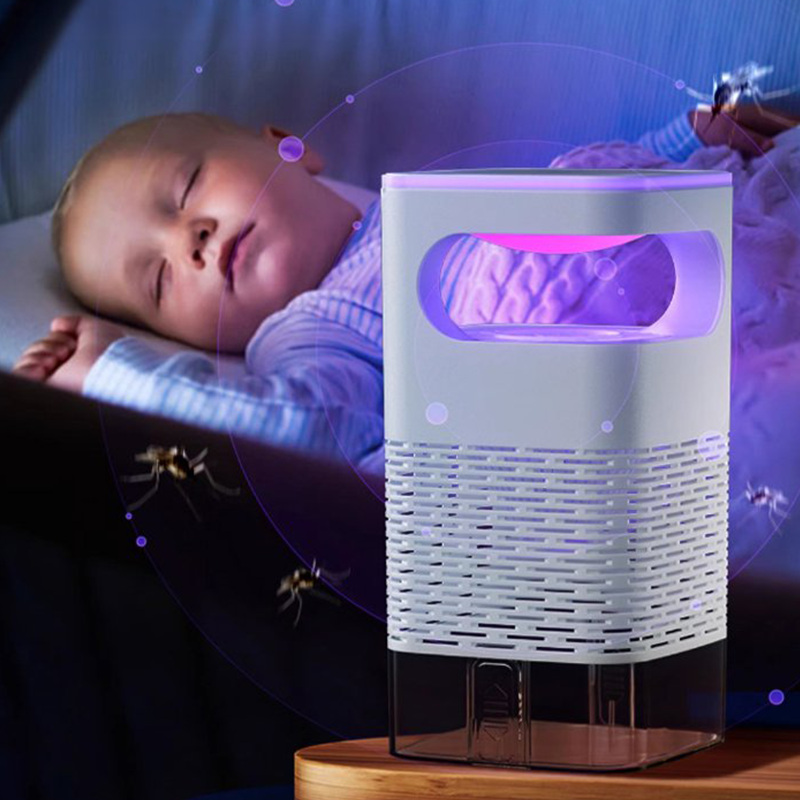 🔇🦟UV Fly Trap with Transparent Catch Box