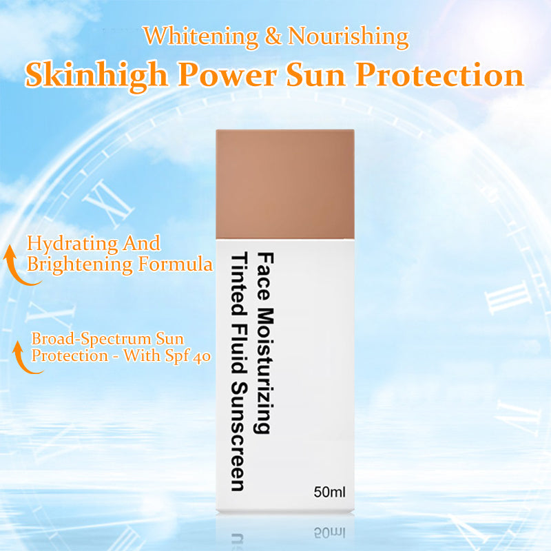BUY 1 GET 1 FREE 🔥Face Moisturizing Tinted Fluid Sunscreen