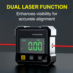 🔥 LAST DAY PROMOTION - 50%OFF 🔥4-Side Magnetic Digital Angle Gauge with Laser