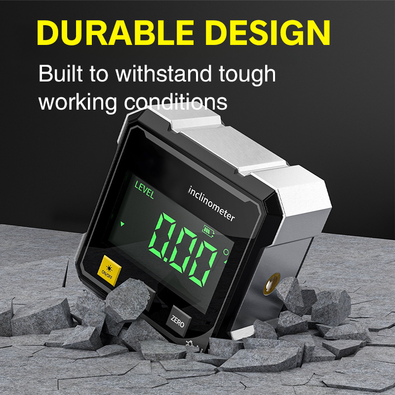 🔥 LAST DAY PROMOTION - 50%OFF 🔥4-Side Magnetic Digital Angle Gauge with Laser