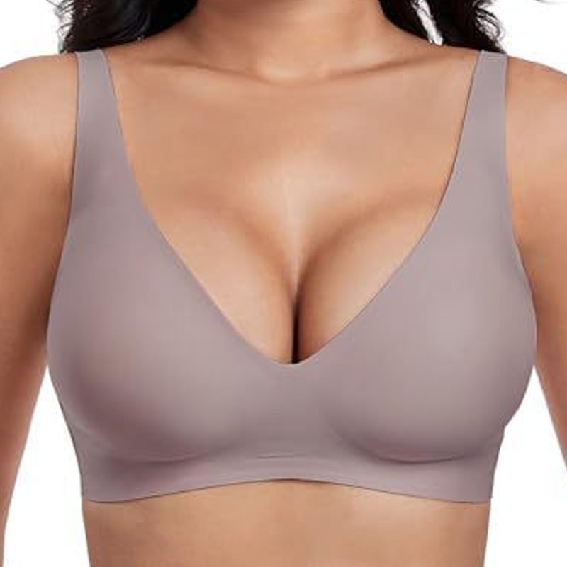Half-price limited-time offer🌷🌷 Deep V Plunge Push-up Wirefree Seamless Bra