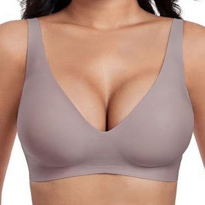 Half-price limited-time offer🌷🌷 Deep V Plunge Push-up Wirefree Seamless Bra