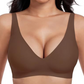 Half-price limited-time offer🌷🌷 Deep V Plunge Push-up Wirefree Seamless Bra