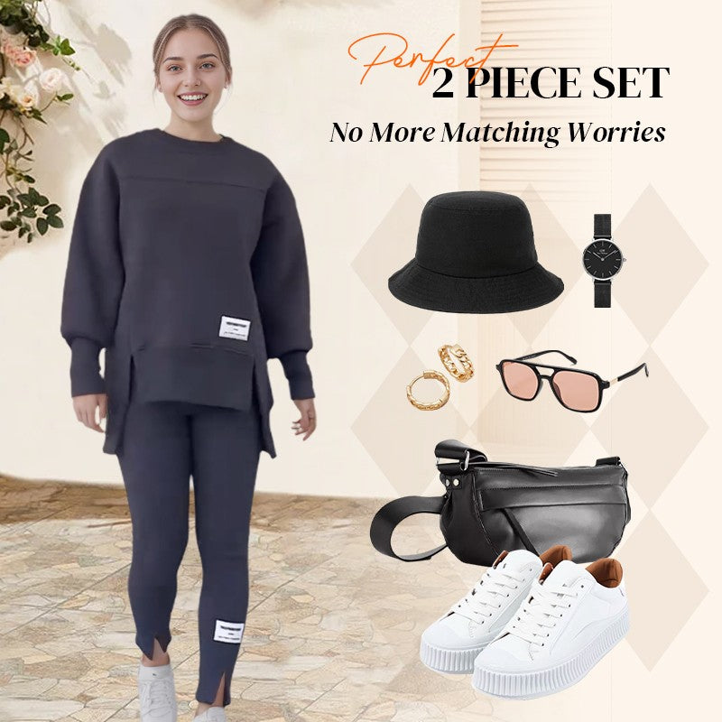 Time-limited 50% off⏰Women's Casual Sweatshirt Leggings Set👚👖