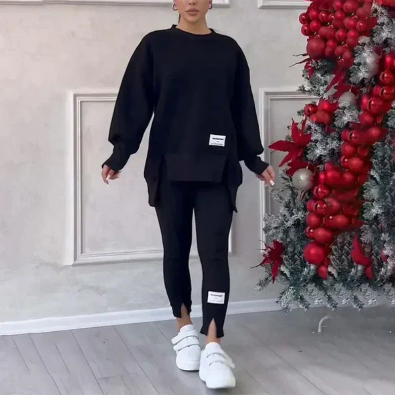 Time-limited 50% off⏰Women's Casual Sweatshirt Leggings Set👚👖