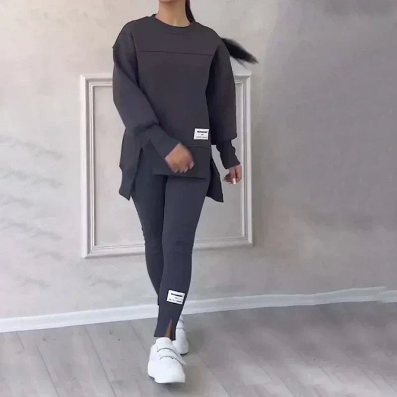 Time-limited 50% off⏰Women's Casual Sweatshirt Leggings Set👚👖
