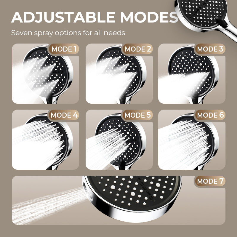 💥Limited-time offer, while stocks last💥High-Pressure Adjustable Rainfall Shower Head