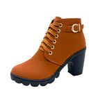 🎃🦉⏳Halloween Sale - 50% off🕯️🕯️  Women's Sole Chunky Heel Boots👠