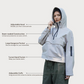 🔥🔥Last day 50% off discount⛰️3-in-1 Waterproof Women's Jacket – Rain, Wind & Cold, All Covered
