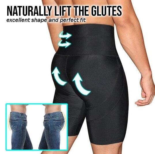 Buy two get one free, buy three get two free💥💥💥Men's High Waist Shapewear Boxer Briefs