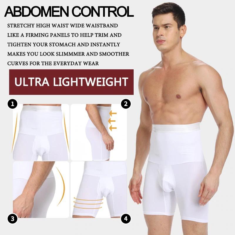 Buy two get one free, buy three get two free💥💥💥Men's High Waist Shapewear Boxer Briefs