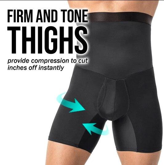 Buy two get one free, buy three get two free💥💥💥Men's High Waist Shapewear Boxer Briefs
