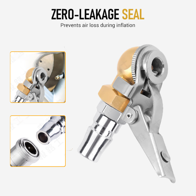🔥BUY 1 GET 1 FREE🔥 1/4 Inch NPT Clip-On Closed Ball Air Chuck