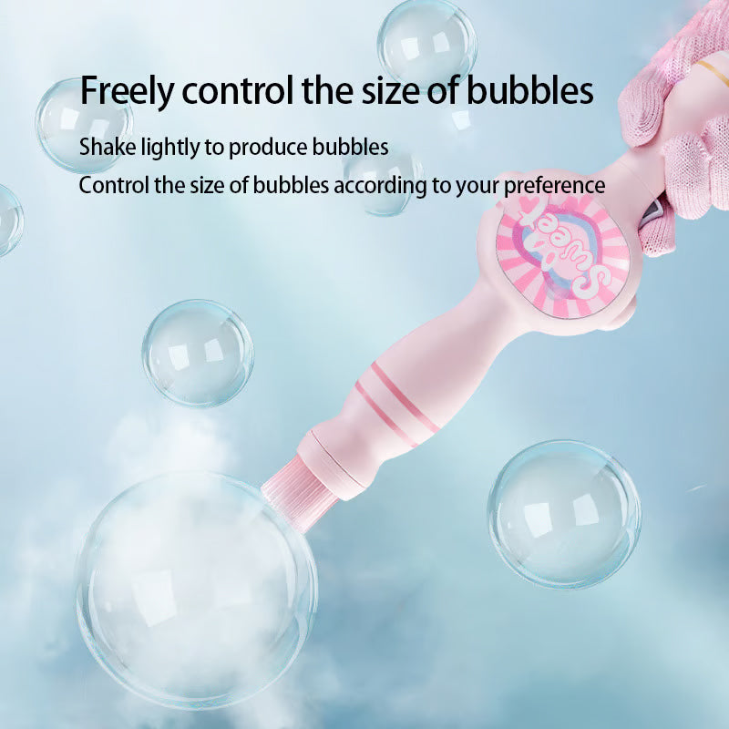 🔥 LAST DAY PROMOTION - 50%OFF 🔥Cute Magic Smoke Bubble Wand Set