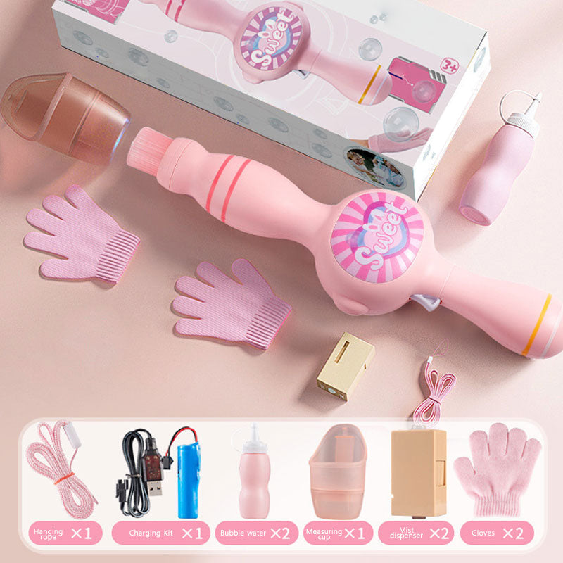 🔥 LAST DAY PROMOTION - 50%OFF 🔥Cute Magic Smoke Bubble Wand Set