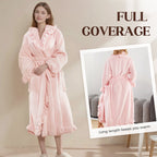 🔥 LAST DAY PROMOTION - 50%OFF 🔥🔥✨Soft Fluffy Bathrobe 🧖♀️ – Skin-Friendly Fabric, Cozy Warmth for Post-Shower