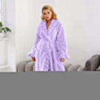🔥 LAST DAY PROMOTION - 50%OFF 🔥🔥✨Soft Fluffy Bathrobe 🧖♀️ – Skin-Friendly Fabric, Cozy Warmth for Post-Shower