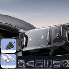 📱Last Day Special Sale 50% OFF⚡2-in-1 Foldable Car Phone Holder & Wireless Charger--Compatible with mobile phones of any size🎉🦀