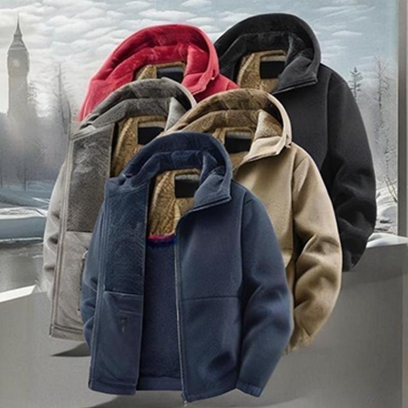 🔥 LAST DAY PROMOTION - 50%OFF 🔥 Men's Hooded Casual Warm Jacket with Zipper