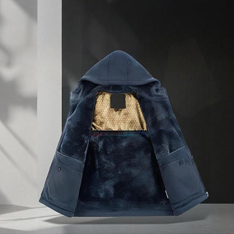 🔥 LAST DAY PROMOTION - 50%OFF 🔥 Men's Hooded Casual Warm Jacket with Zipper