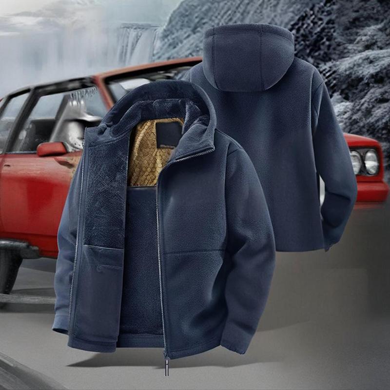 🔥 LAST DAY PROMOTION - 50%OFF 🔥 Men's Hooded Casual Warm Jacket with Zipper