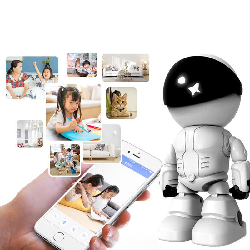 Wireless Indoor Motion Detection Robot Camera