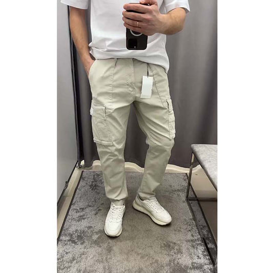 50% discount during the event🔥🔥🔥Men's Solid Casual Cargo Pants