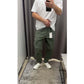 50% discount during the event🔥🔥🔥Men's Solid Casual Cargo Pants