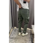 50% discount during the event🔥🔥🔥Men's Solid Casual Cargo Pants