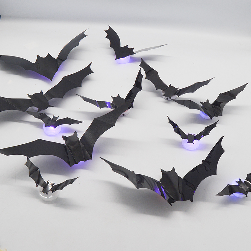 🎃👻LAST DAY PROMOTION - 50%OFF💜🦇Halloween 3D Lighted Bats