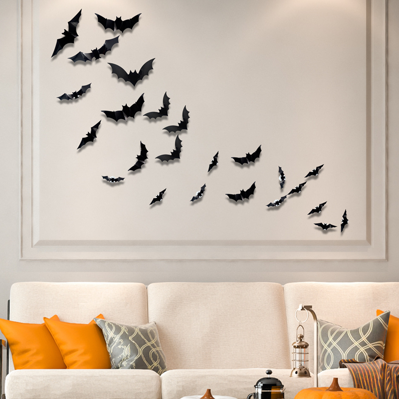 🎃👻LAST DAY PROMOTION - 50%OFF💜🦇Halloween 3D Lighted Bats