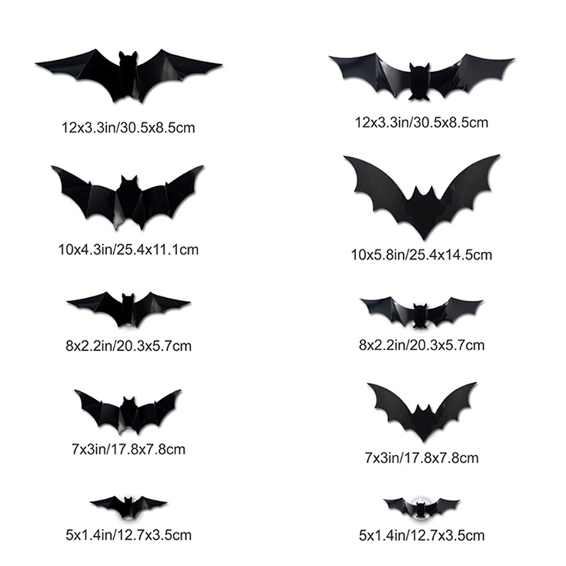 🎃👻LAST DAY PROMOTION - 50%OFF💜🦇Halloween 3D Lighted Bats