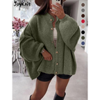 🎃50% off all new autumn clothing🍂🍂 Chic Women's Round-Neck Sweater Coat